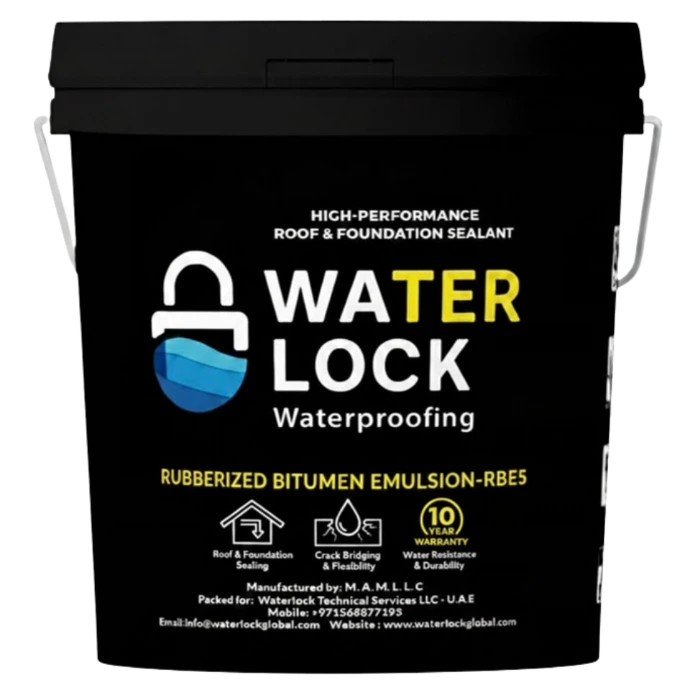 Water Lock bituminous coating container