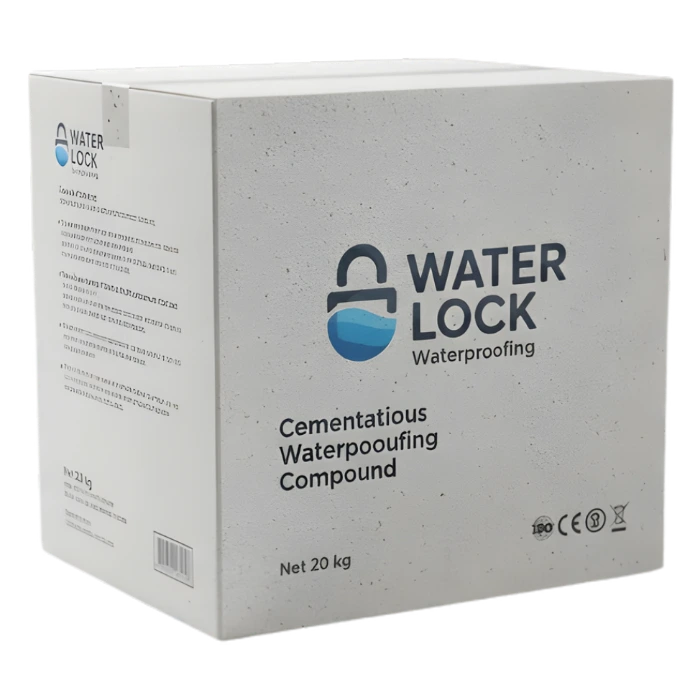 Water Lock cementitious waterproofing compound packaging