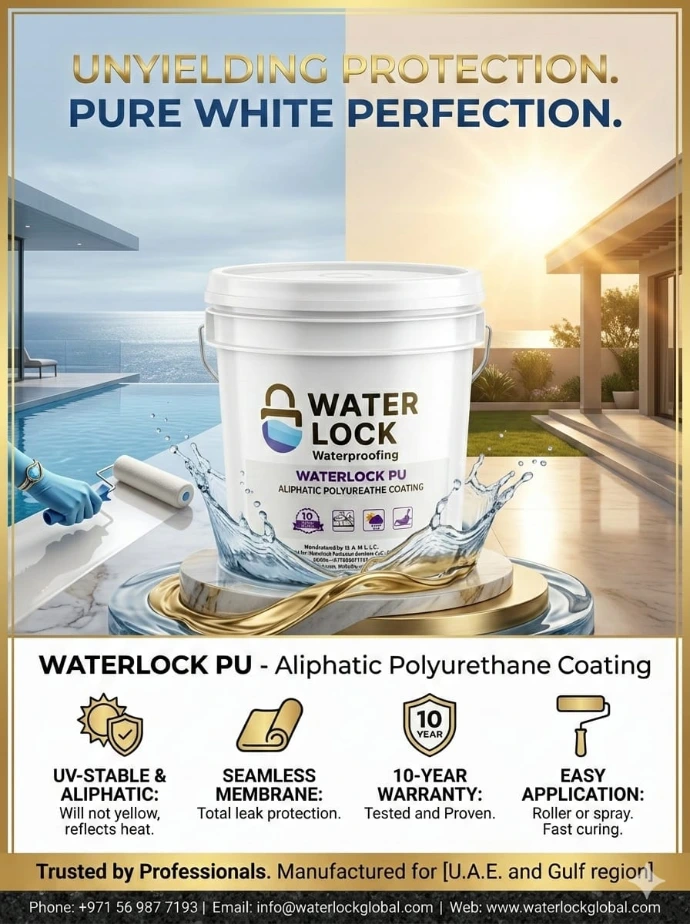 Waterlock PU single-component polyurethane waterproofing coating