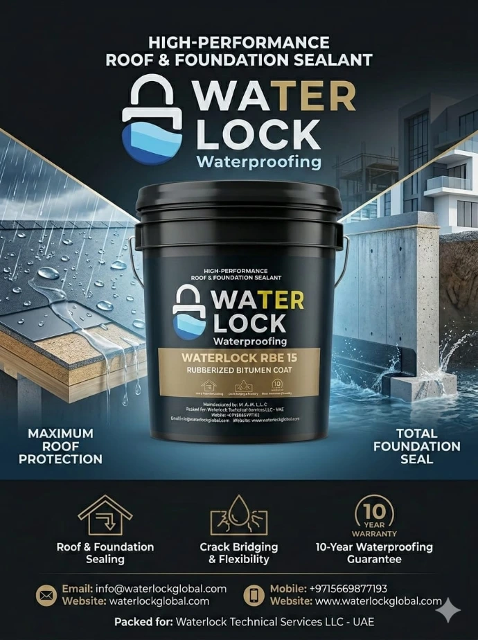 Waterlock RBE 15 rubberized bitumen emulsion bucket